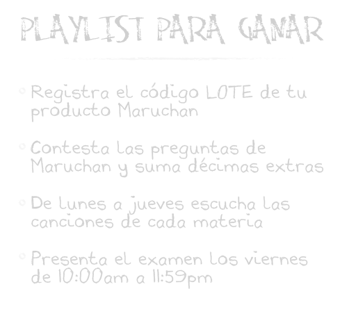 Playlist para ganar: registra tu lote, suma décimas, escucha de lunes a jueves y presenta el examen los viernes